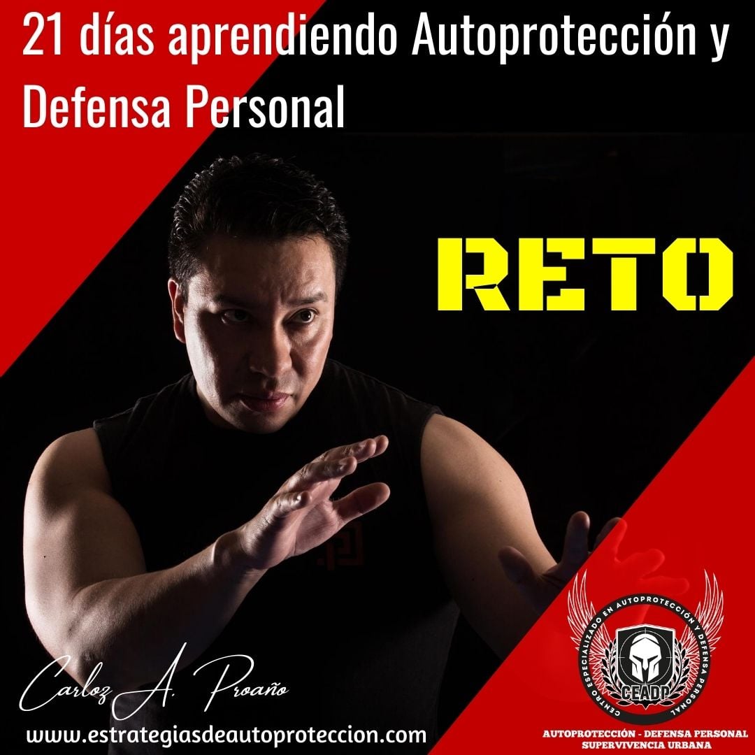 Reto 21 días aprendiendo autoprotección y defensa personal